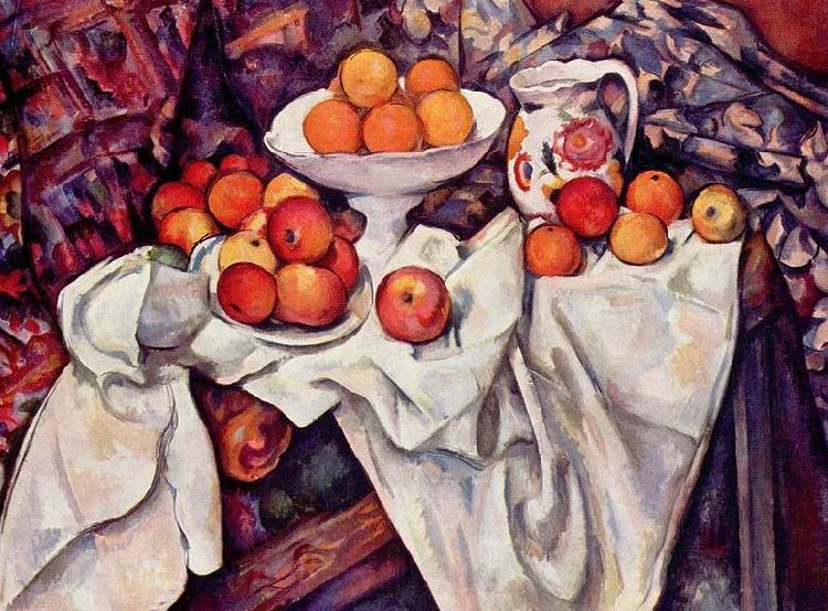 Paul Cezanne Stilleben mit apfeln und Orangen